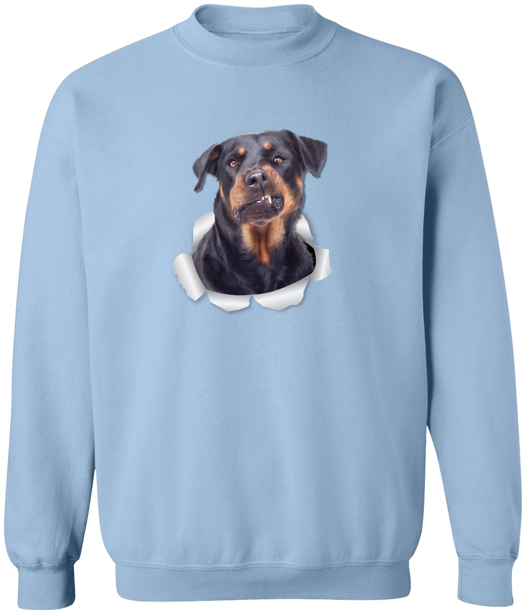 G180 Gildan Crewneck Pullover Sweatshirt - Light Blue