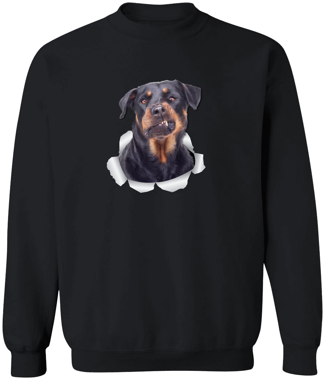 G180 Gildan Crewneck Pullover Sweatshirt - Black