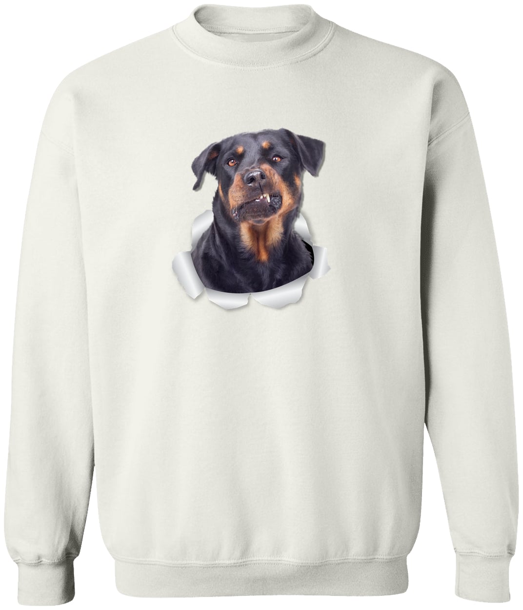 G180 Gildan Crewneck Pullover Sweatshirt - White
