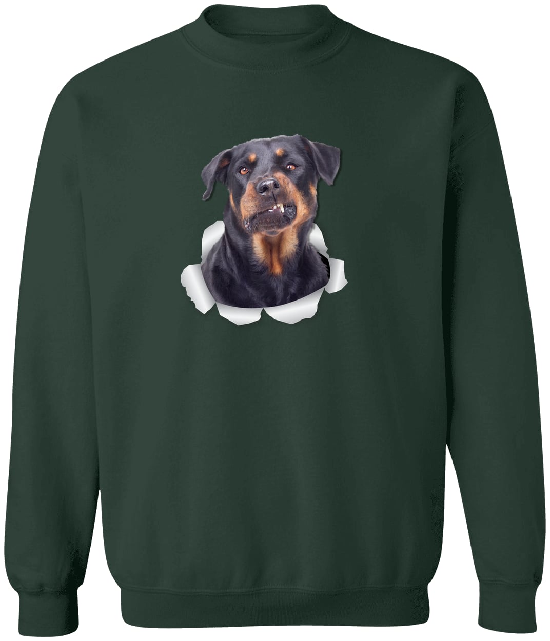 G180 Gildan Crewneck Pullover Sweatshirt - Forest Green