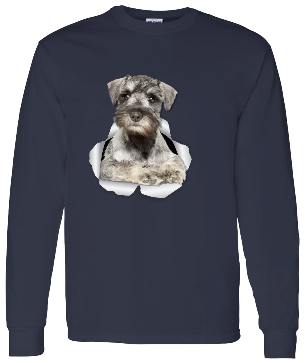 G540 LS T-Shirt 5.3 oz. - Navy