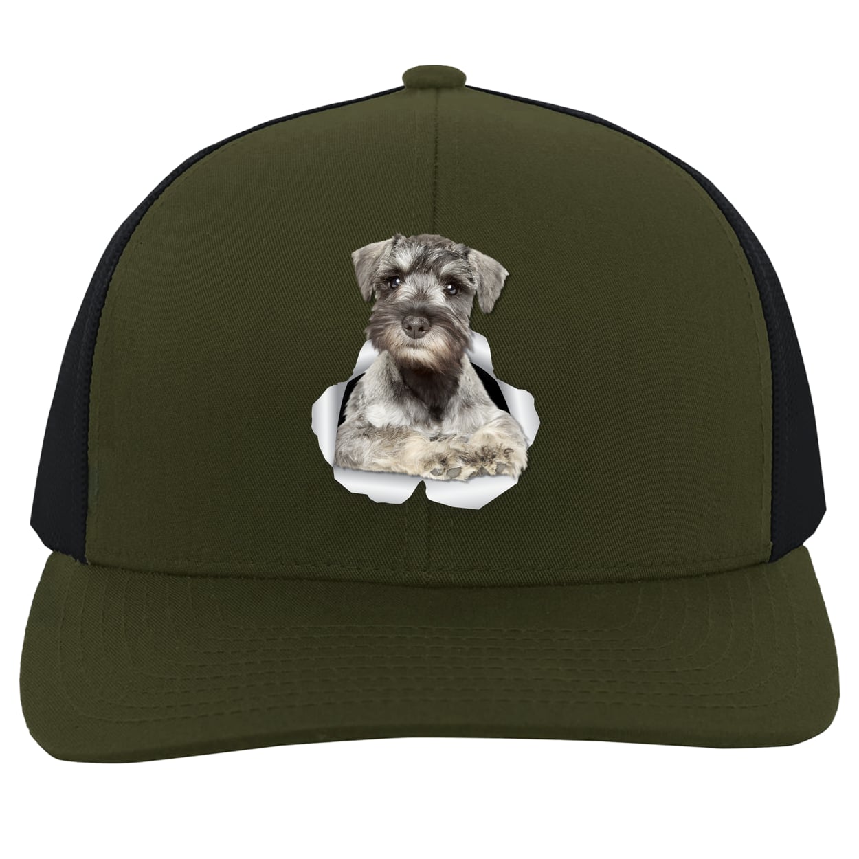 104C Trucker Snap Back - Moss/Charcoal