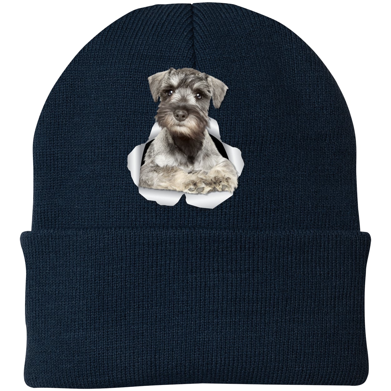 CP90 Port & Company Knit Beanie - Navy
