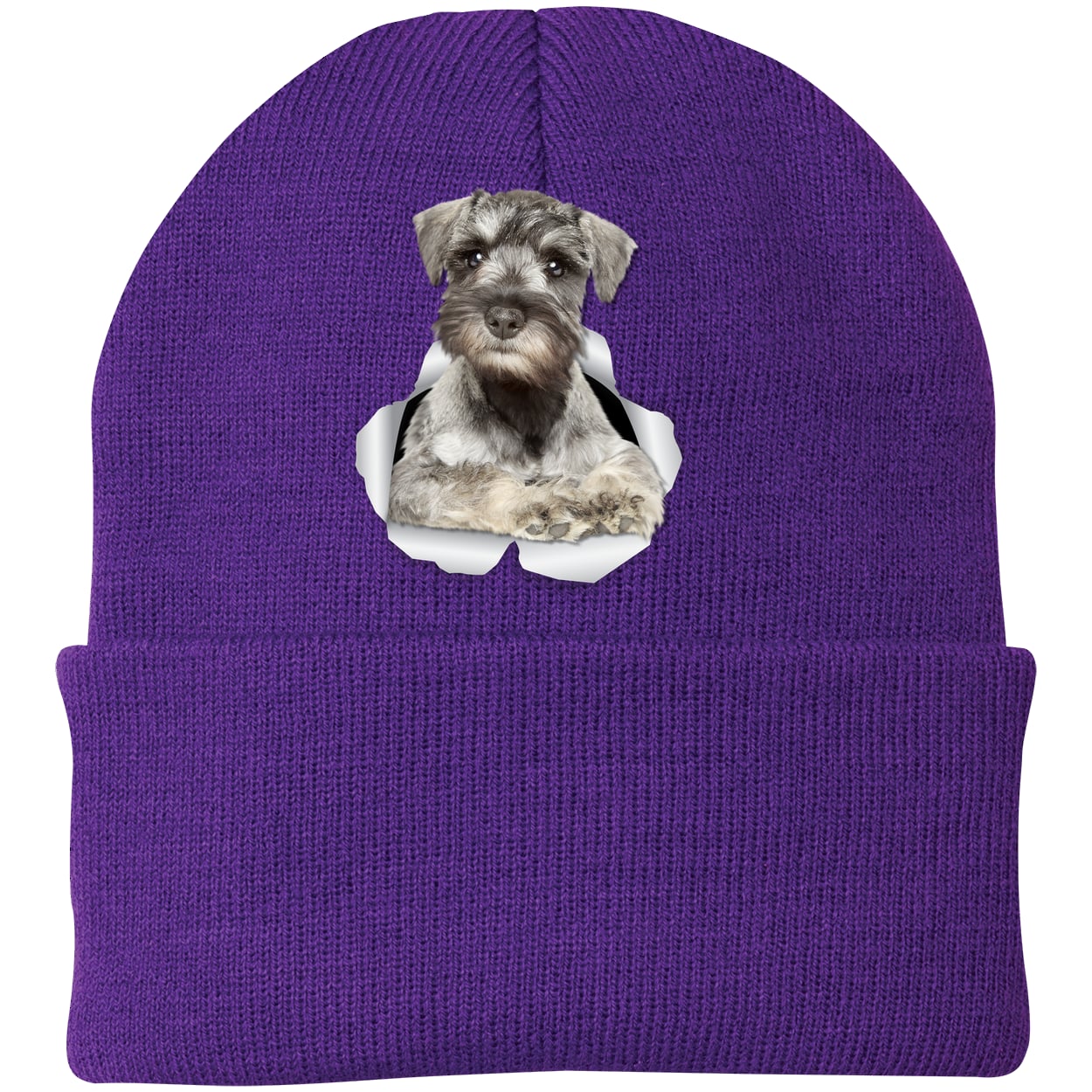 CP90 Port & Company Knit Beanie - Athletic Purple