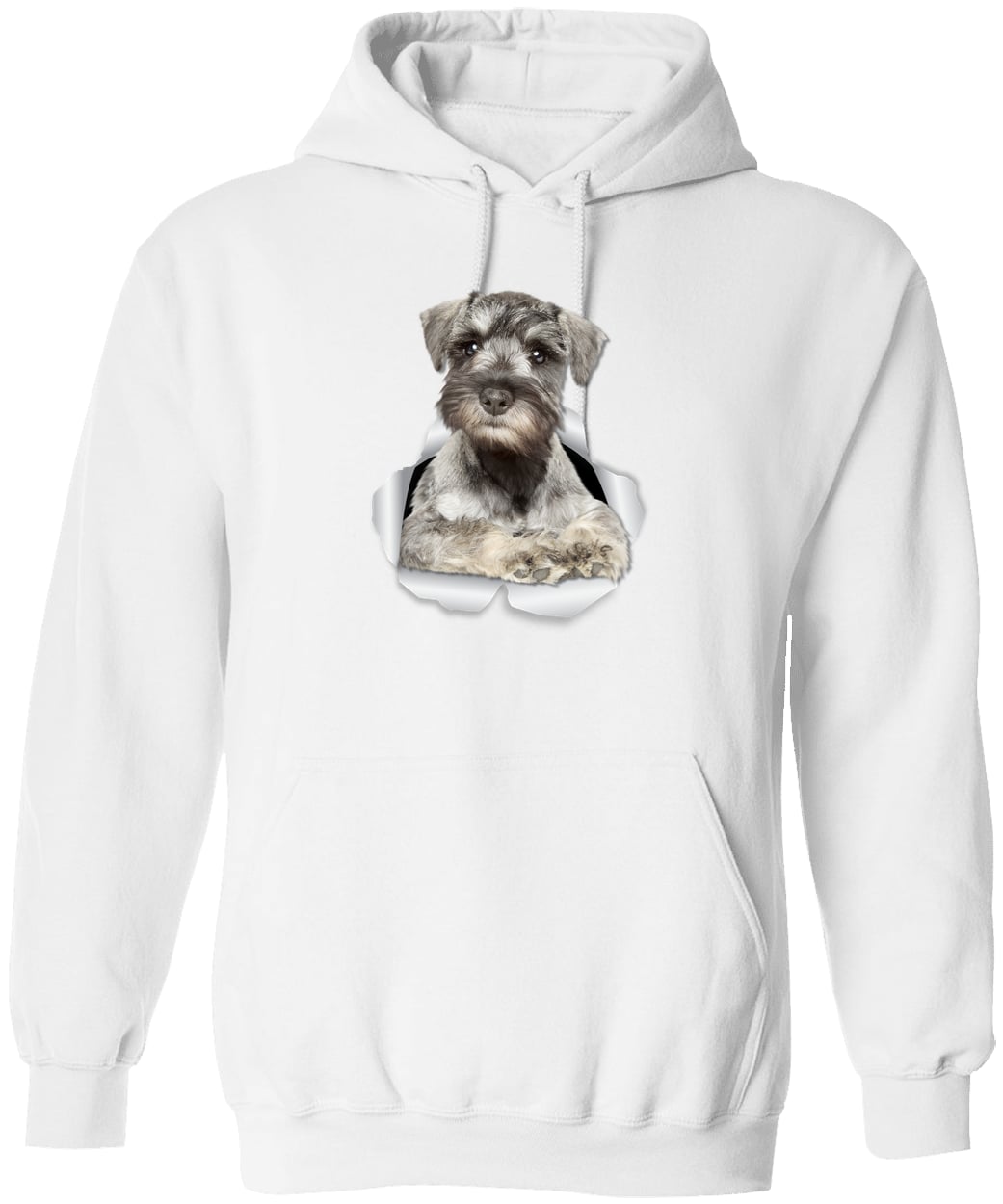 G185 Gildan Pullover Hoodie - White