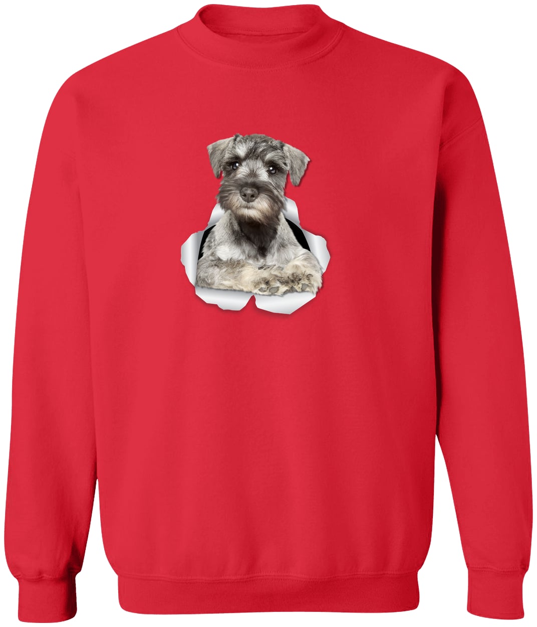 G180 Gildan Crewneck Pullover Sweatshirt - Red