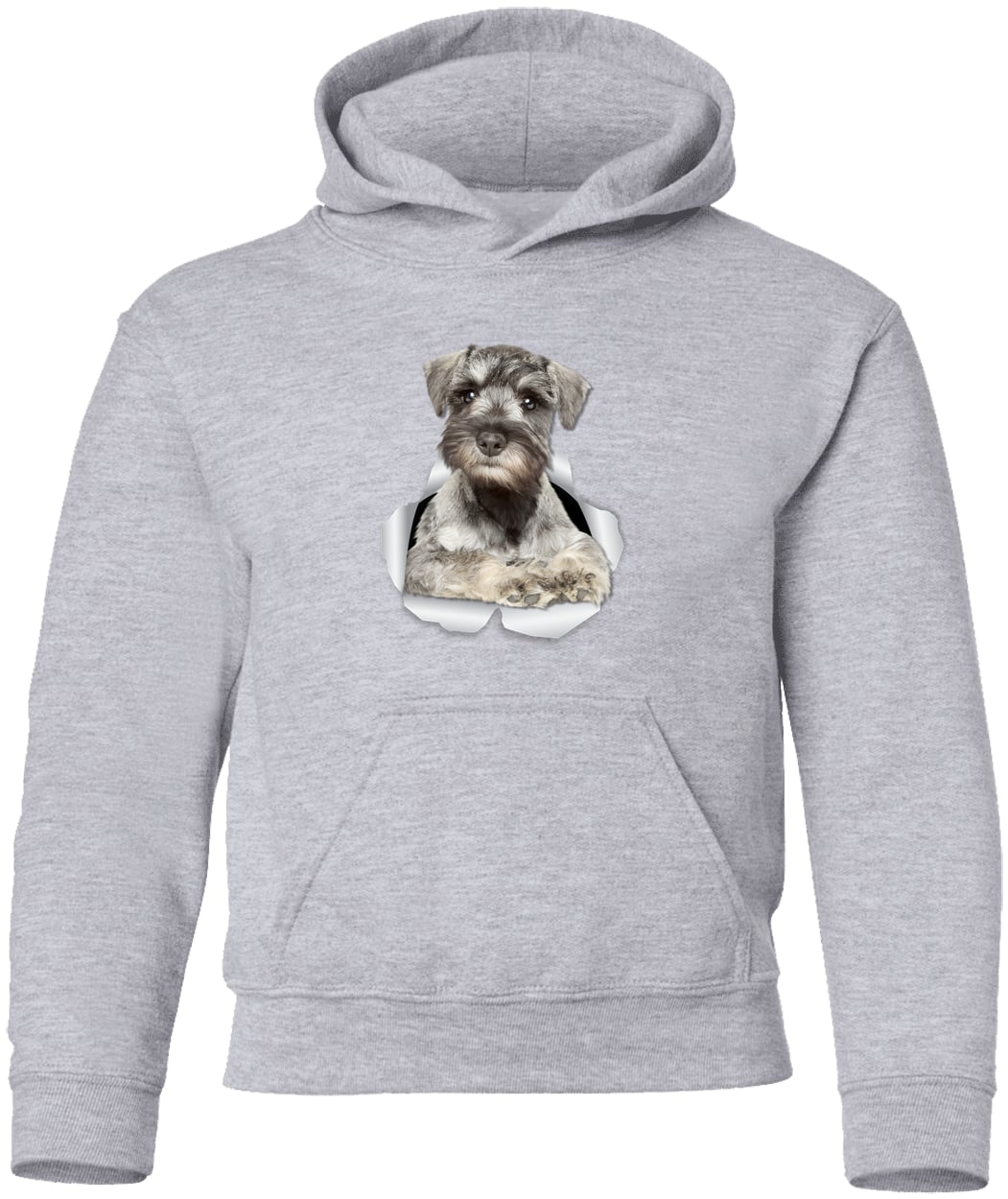 G185B Gildan Youth Pullover Hoodie - Sport Grey
