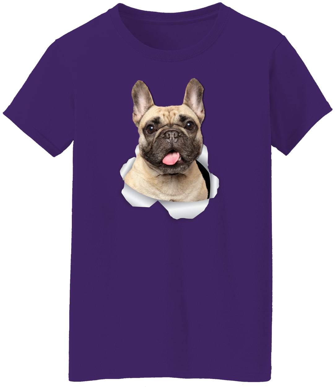 G500L Ladies' 5.3 oz. T-Shirt - Purple