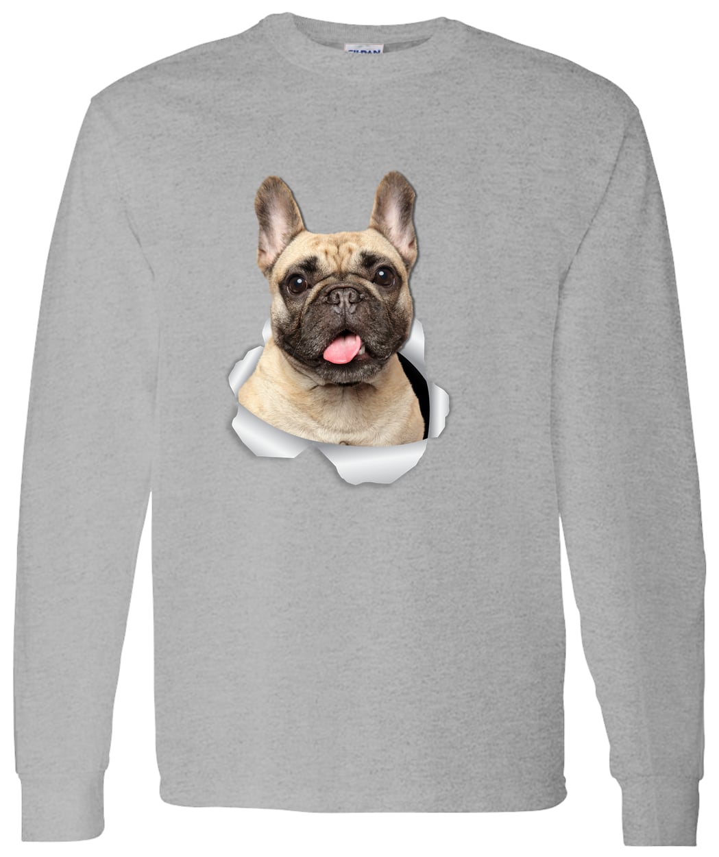 G540 LS T-Shirt 5.3 oz. - Sport Grey