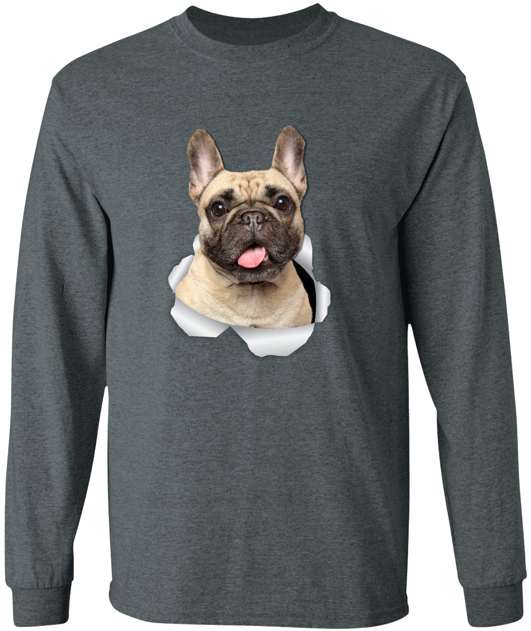 G540 LS T-Shirt 5.3 oz. - Dark Heather