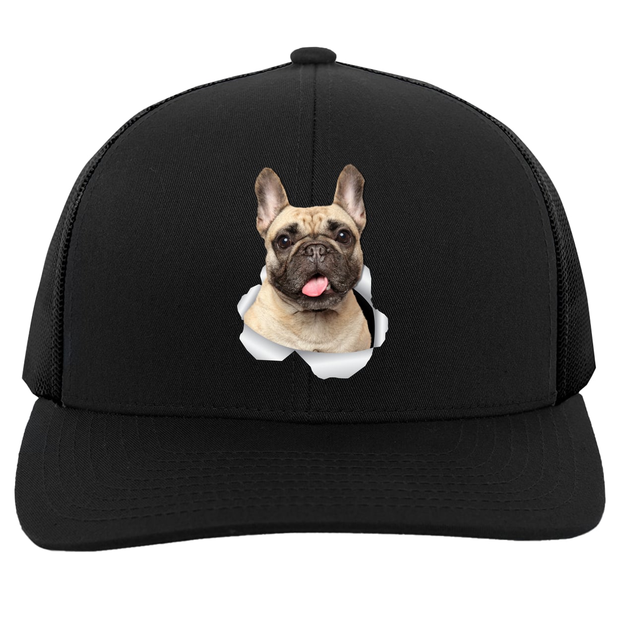 104C Trucker Snap Back - Black