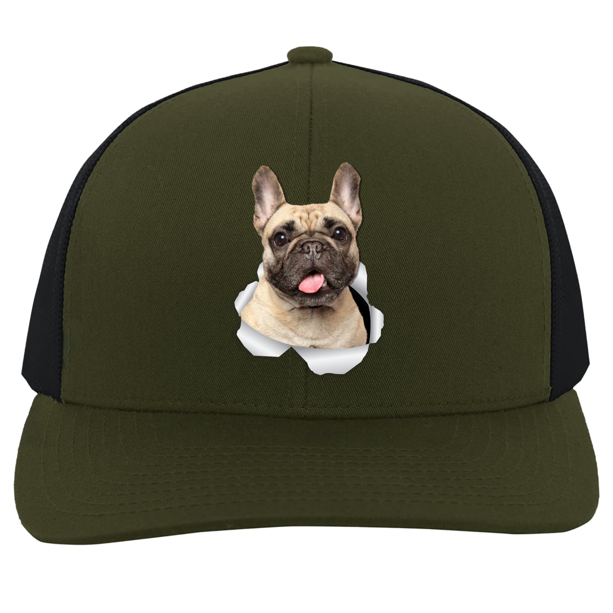 104C Trucker Snap Back - Moss/Charcoal