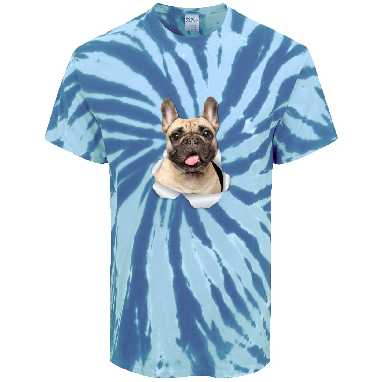 PC147 Port & Company Tie-Dye Tee - Royal