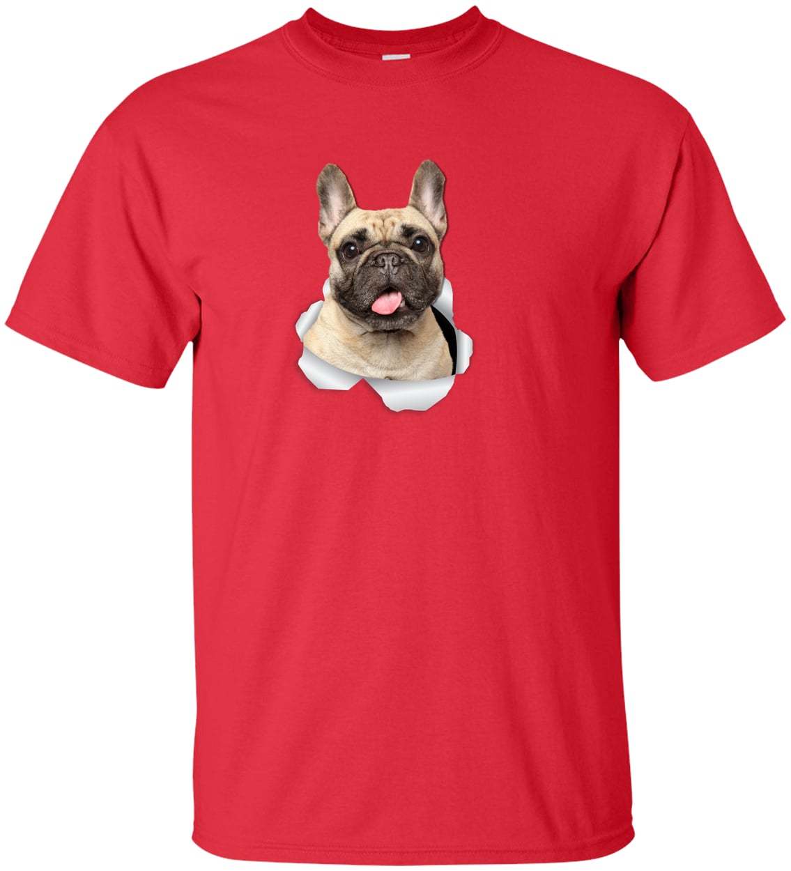 G200T Gildan Mens Tall Ultra Cotton Tee - Red
