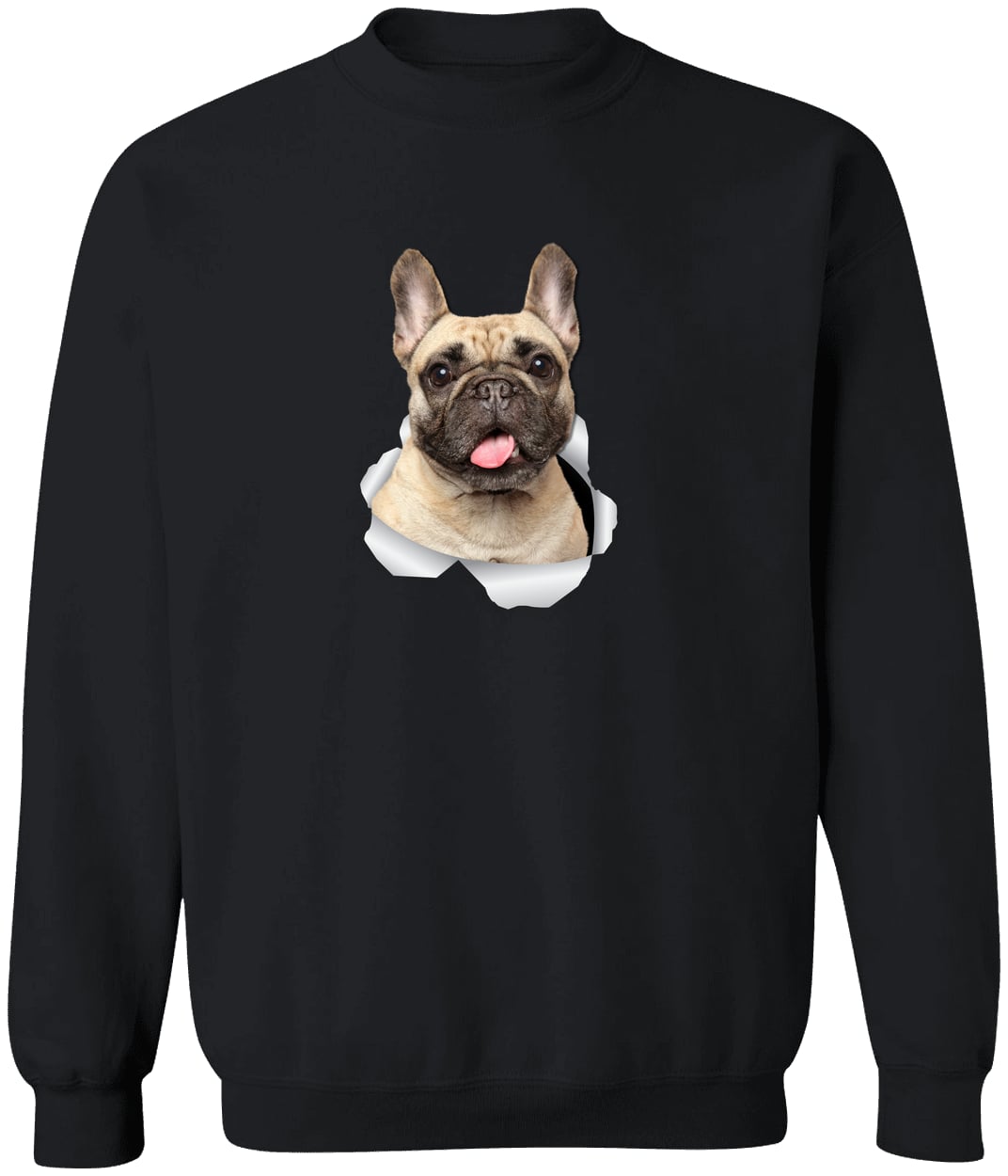 G180 Gildan Crewneck Pullover Sweatshirt - Black