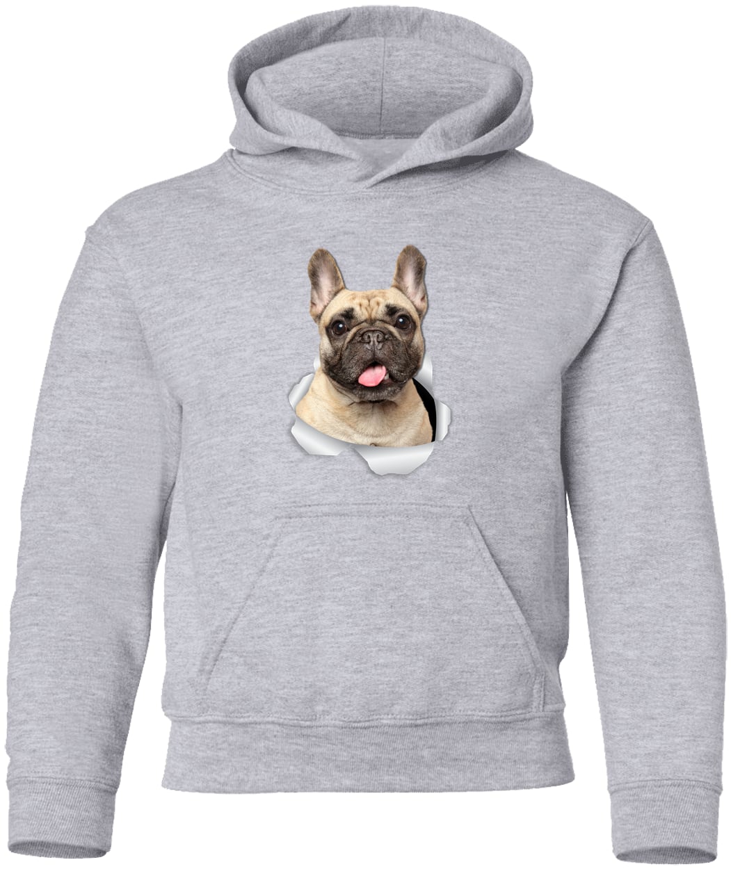 G185B Gildan Youth Pullover Hoodie - Sport Grey
