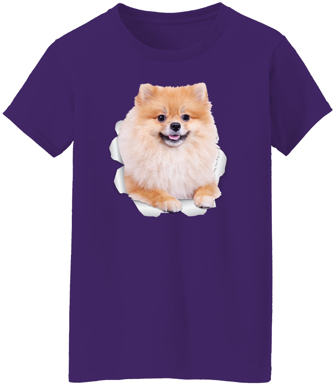 G500L Ladies' 5.3 oz. T-Shirt - Purple