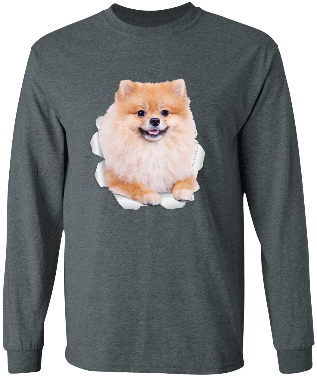 G540 LS T-Shirt 5.3 oz. - Dark Heather