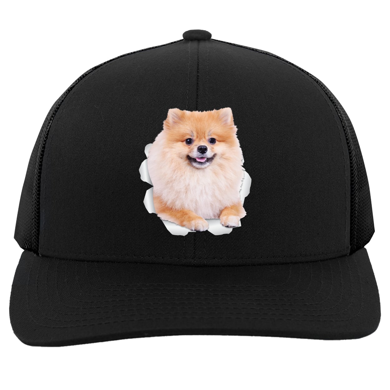 104C Trucker Snap Back - Black