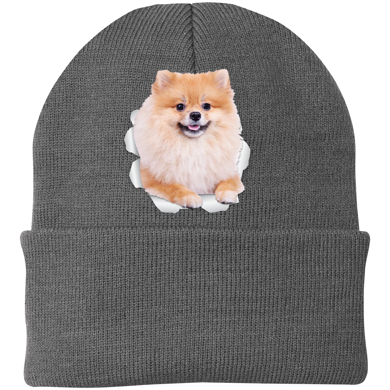 CP90 Port & Company Knit Beanie - Athletic Oxford