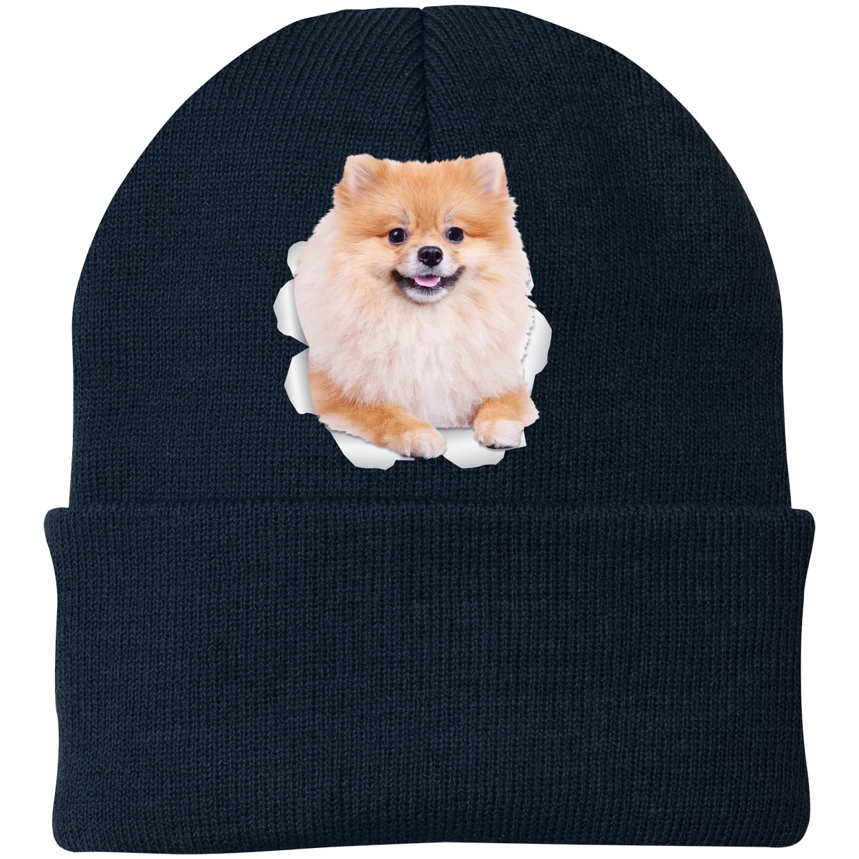 CP90 Port & Company Knit Beanie - Navy