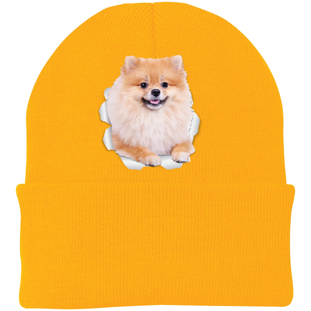 CP90 Port & Company Knit Beanie - Athletic Gold