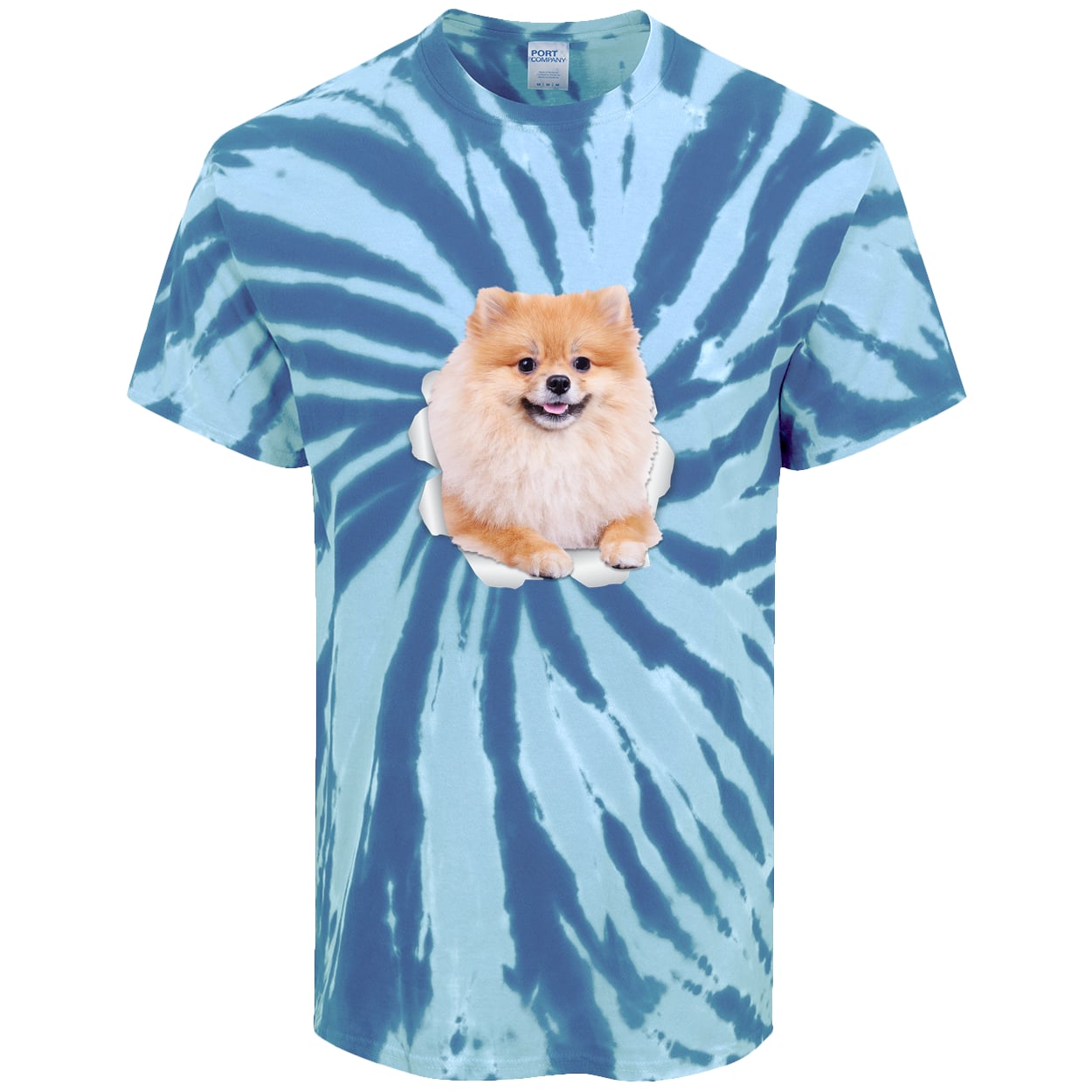 PC147 Port & Company Tie-Dye Tee - Royal
