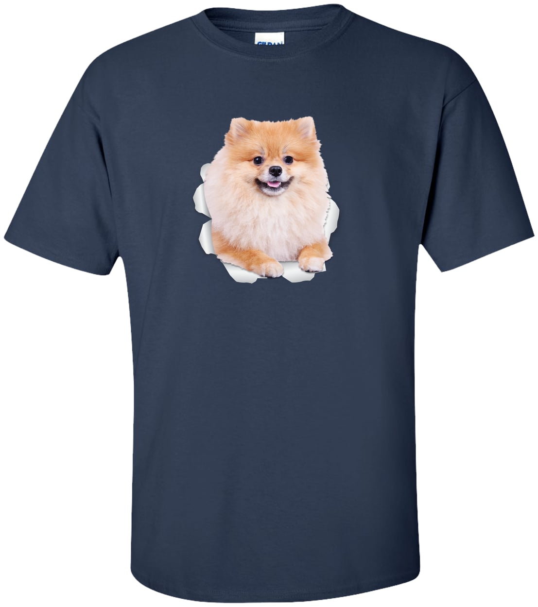 G200T Gildan Mens Tall Ultra Cotton Tee - Navy