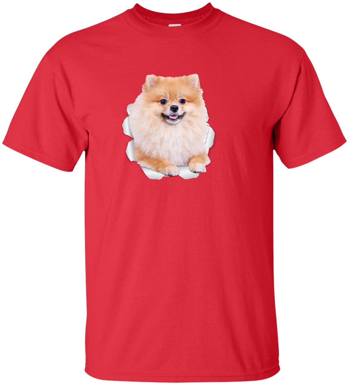 G200T Gildan Mens Tall Ultra Cotton Tee - Red