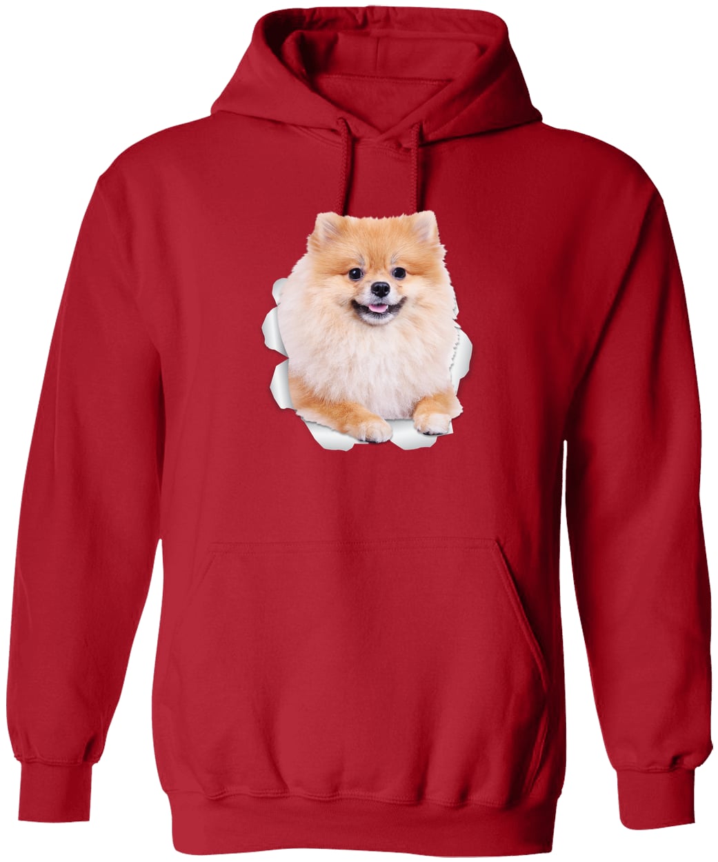 G185 Gildan Pullover Hoodie - Red
