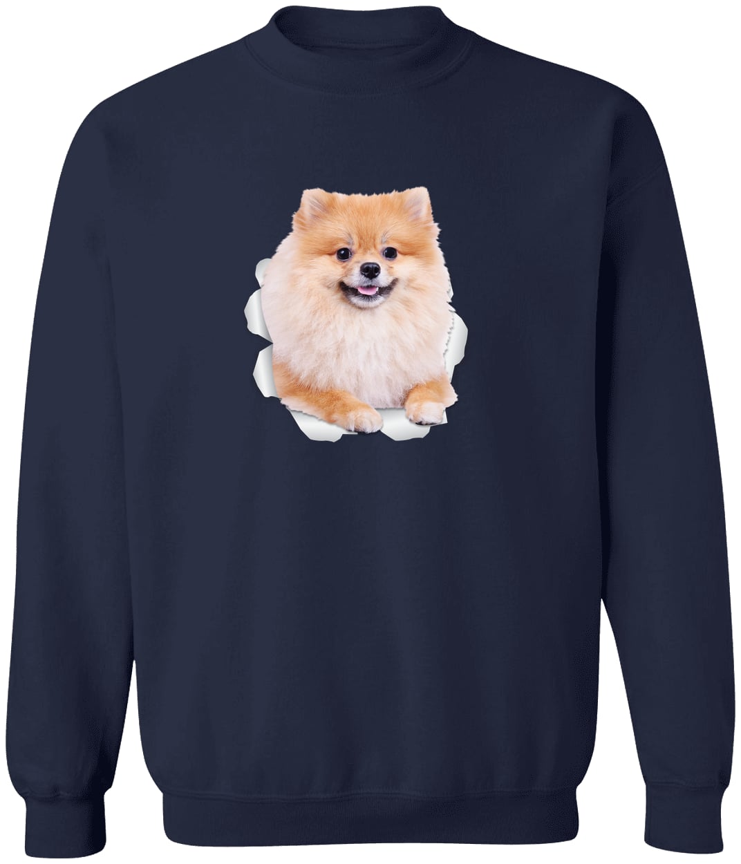 G180 Gildan Crewneck Pullover Sweatshirt - Navy