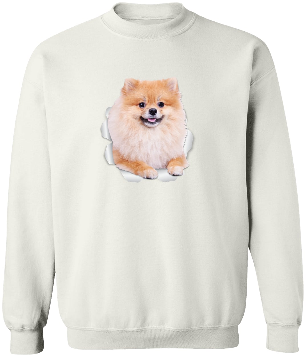 G180 Gildan Crewneck Pullover Sweatshirt - White