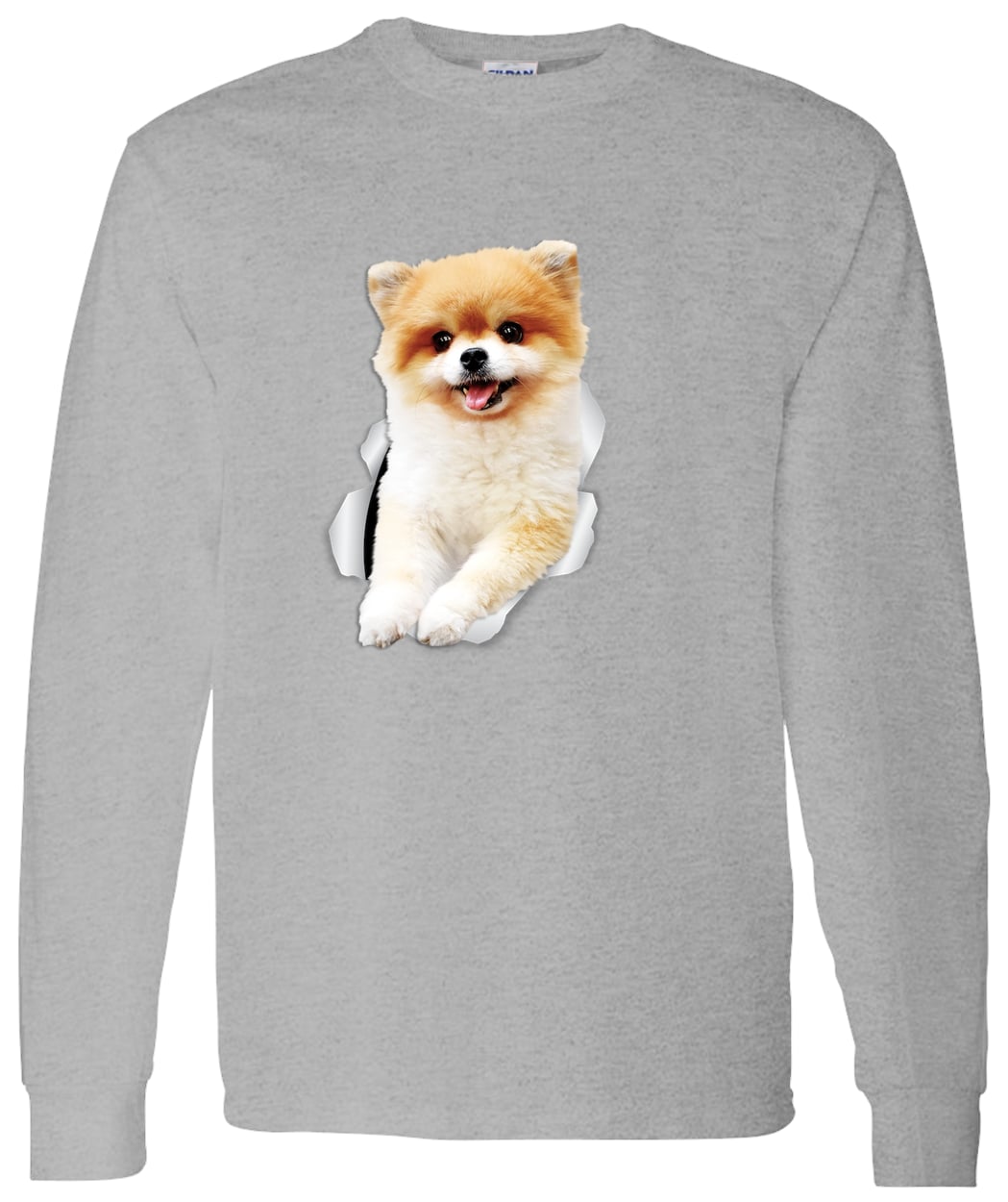G540 LS T-Shirt 5.3 oz. - Sport Grey