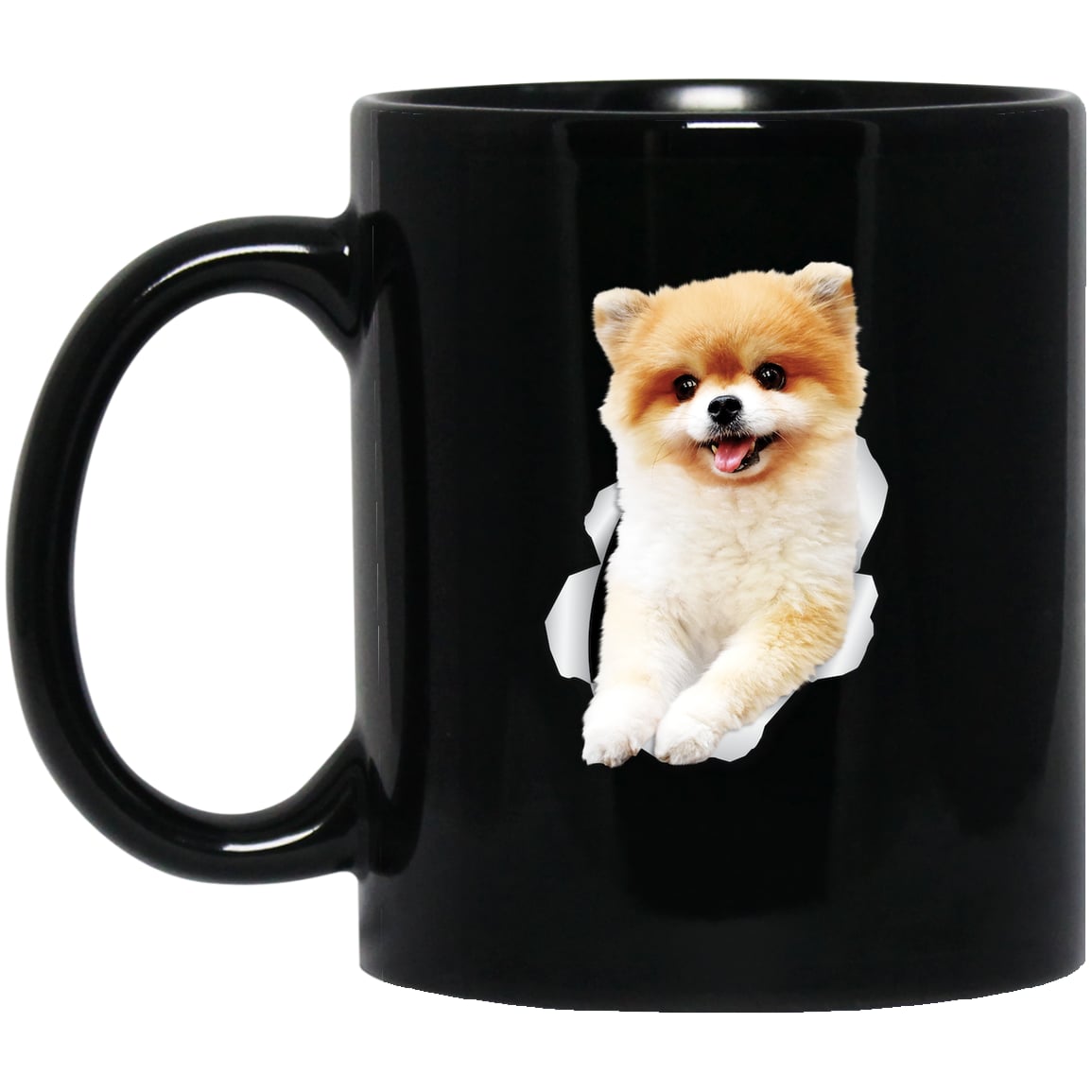BM11OZ 11oz Black Mug Design Preview