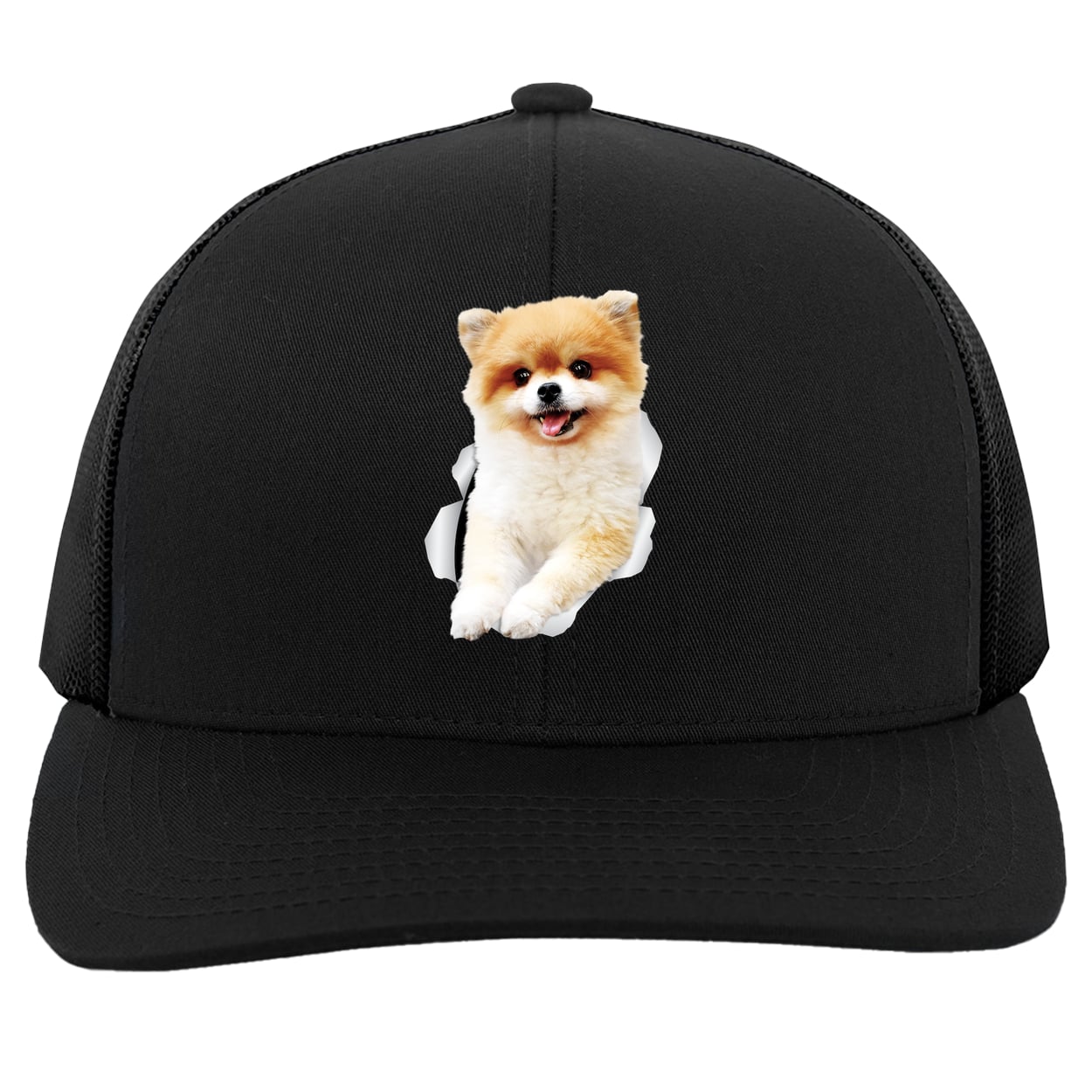 104C Trucker Snap Back - Black