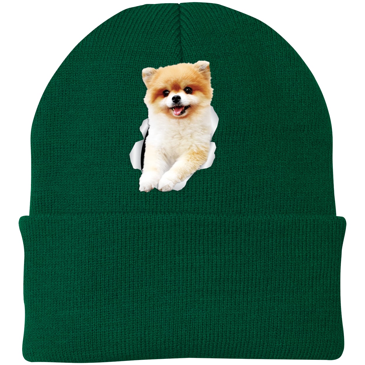 CP90 Port & Company Knit Beanie - Athletic Green