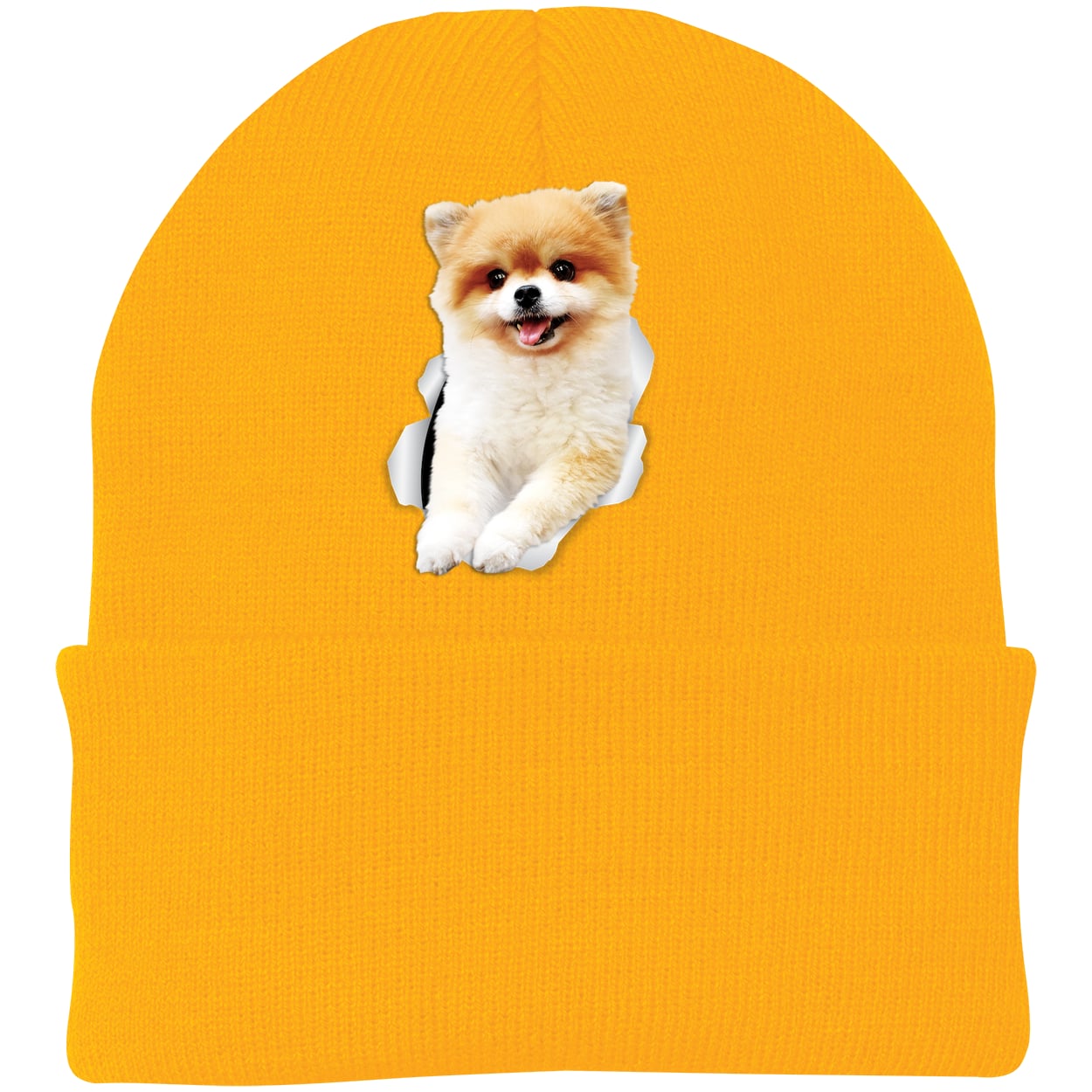 CP90 Port & Company Knit Beanie - Athletic Gold