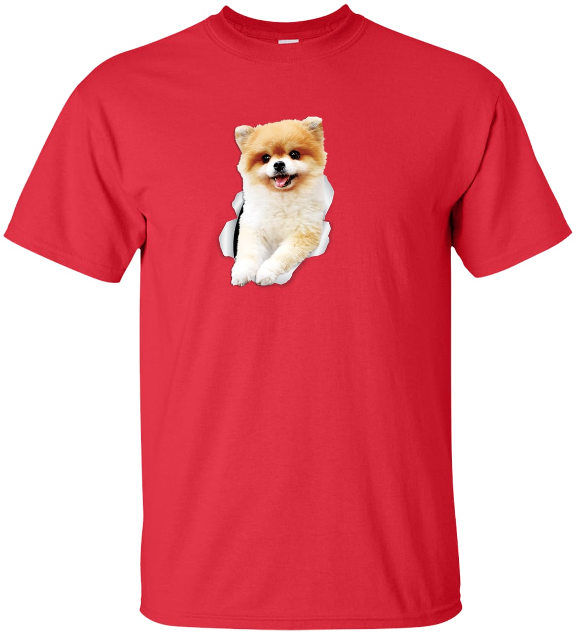 G200T Gildan Mens Tall Ultra Cotton Tee - Red