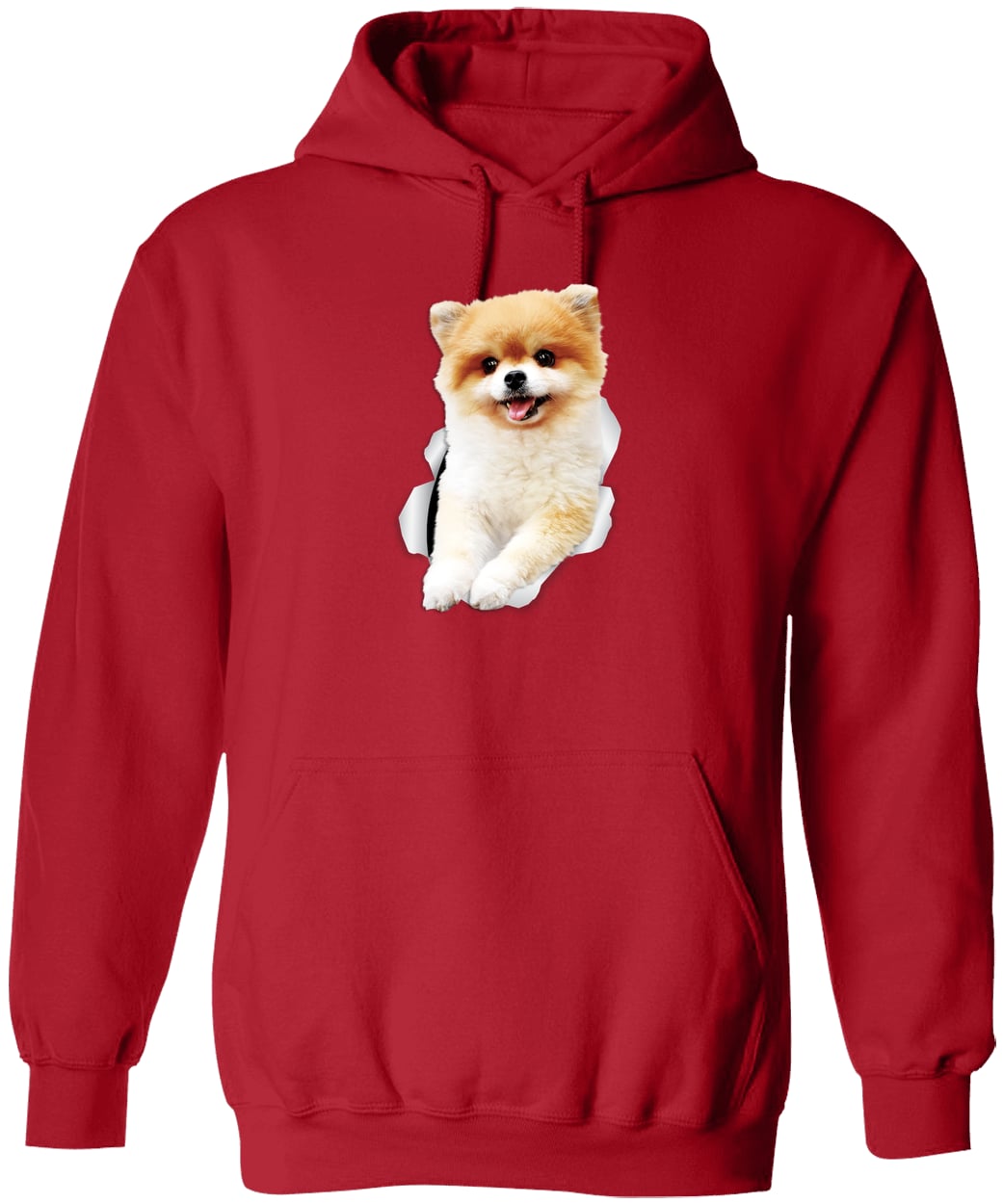 G185 Gildan Pullover Hoodie - Red