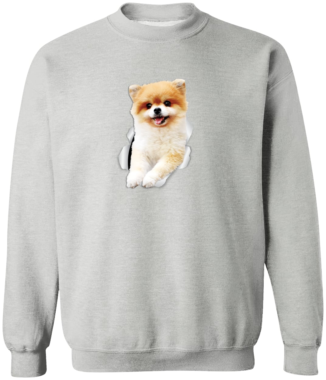 G180 Gildan Crewneck Pullover Sweatshirt - Sport Grey