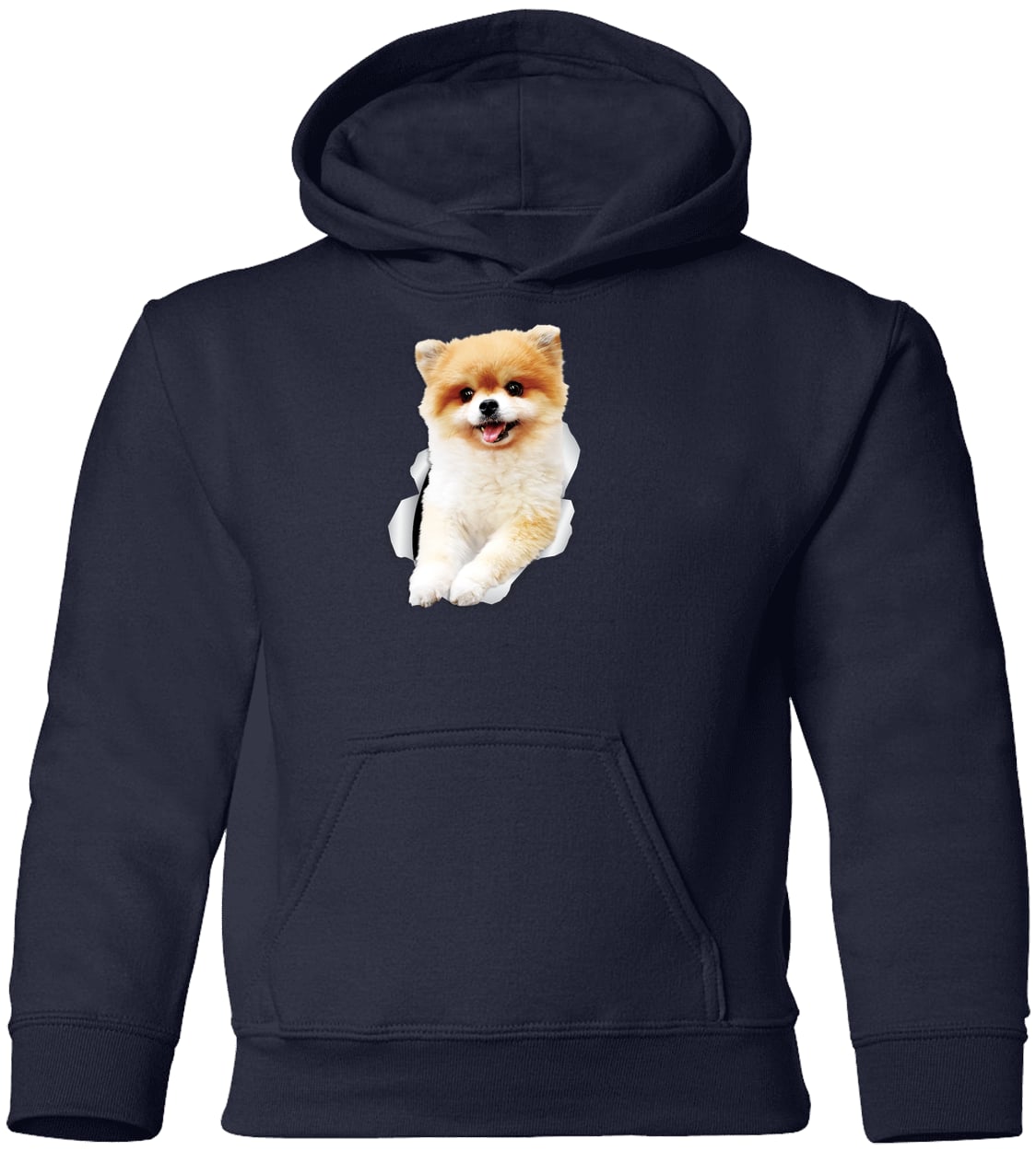 G185B Gildan Youth Pullover Hoodie - Navy