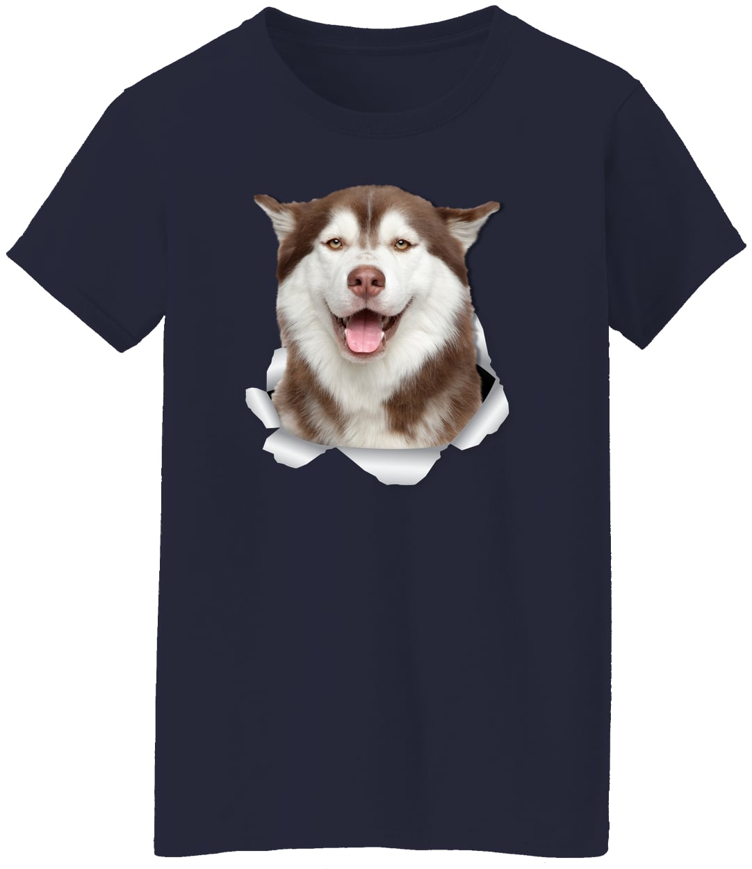 G500L Ladies' 5.3 oz. T-Shirt - Navy