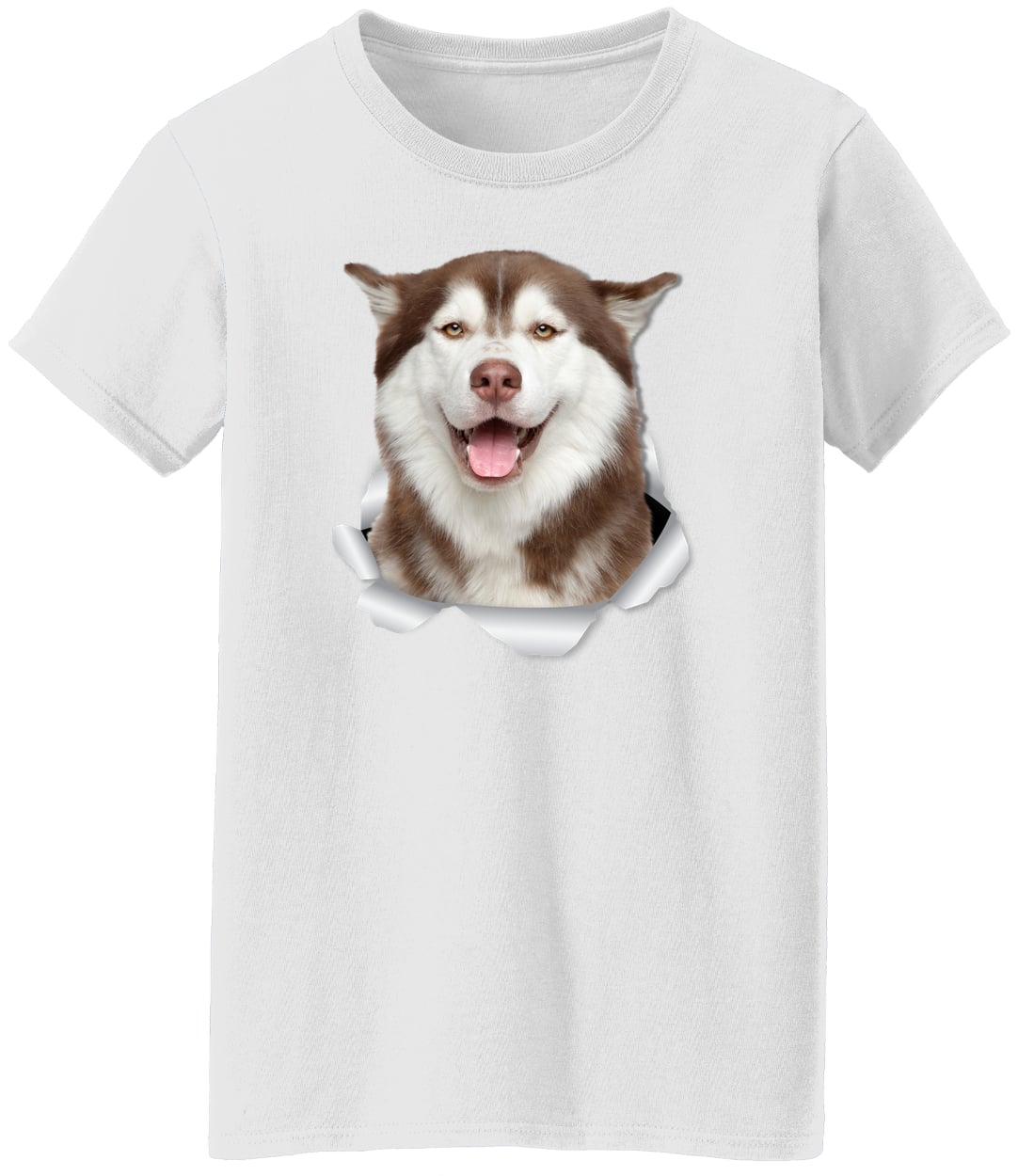 G500L Ladies' 5.3 oz. T-Shirt - White
