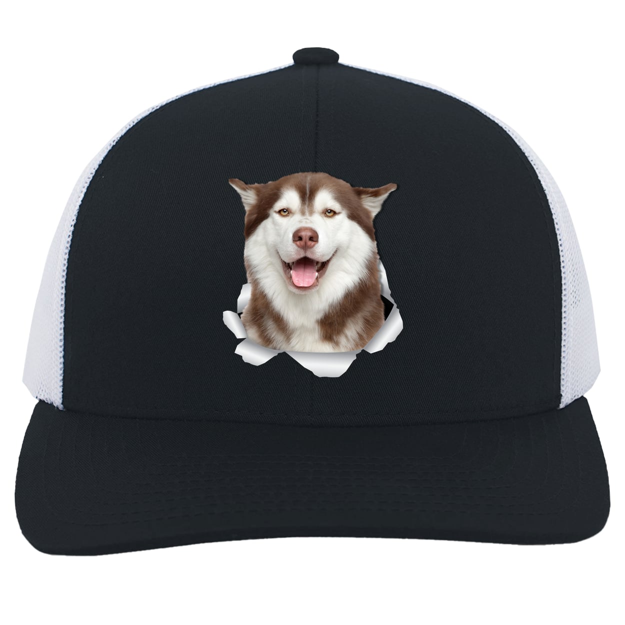 104C Trucker Snap Back - Navy/White