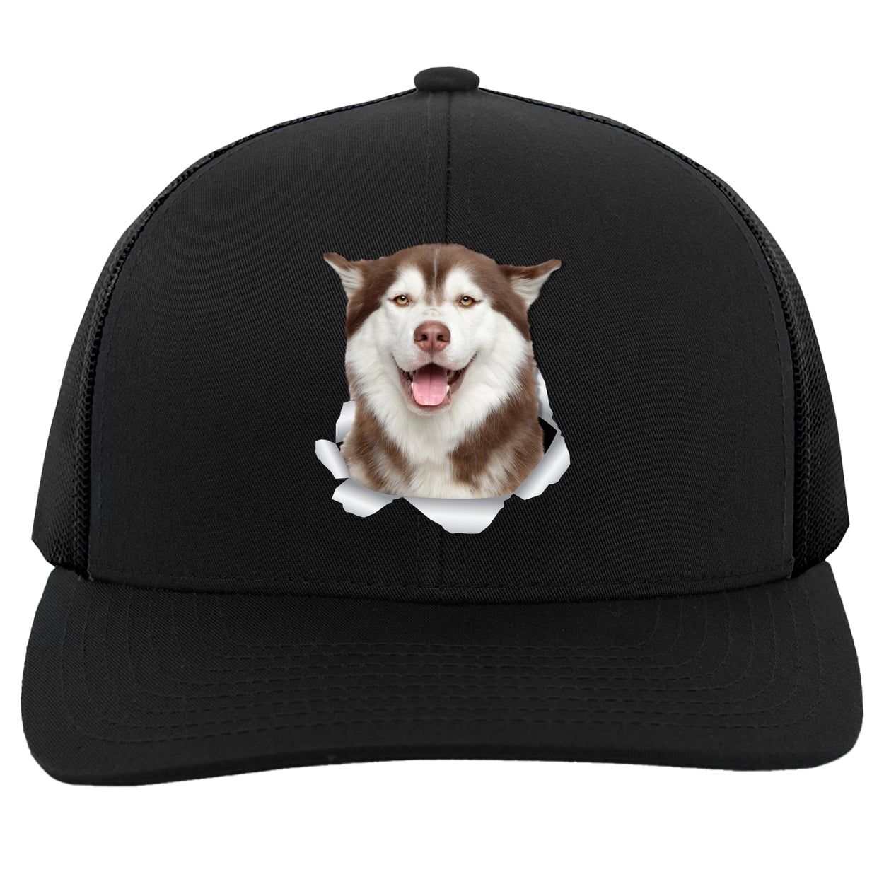 104C Trucker Snap Back - Black