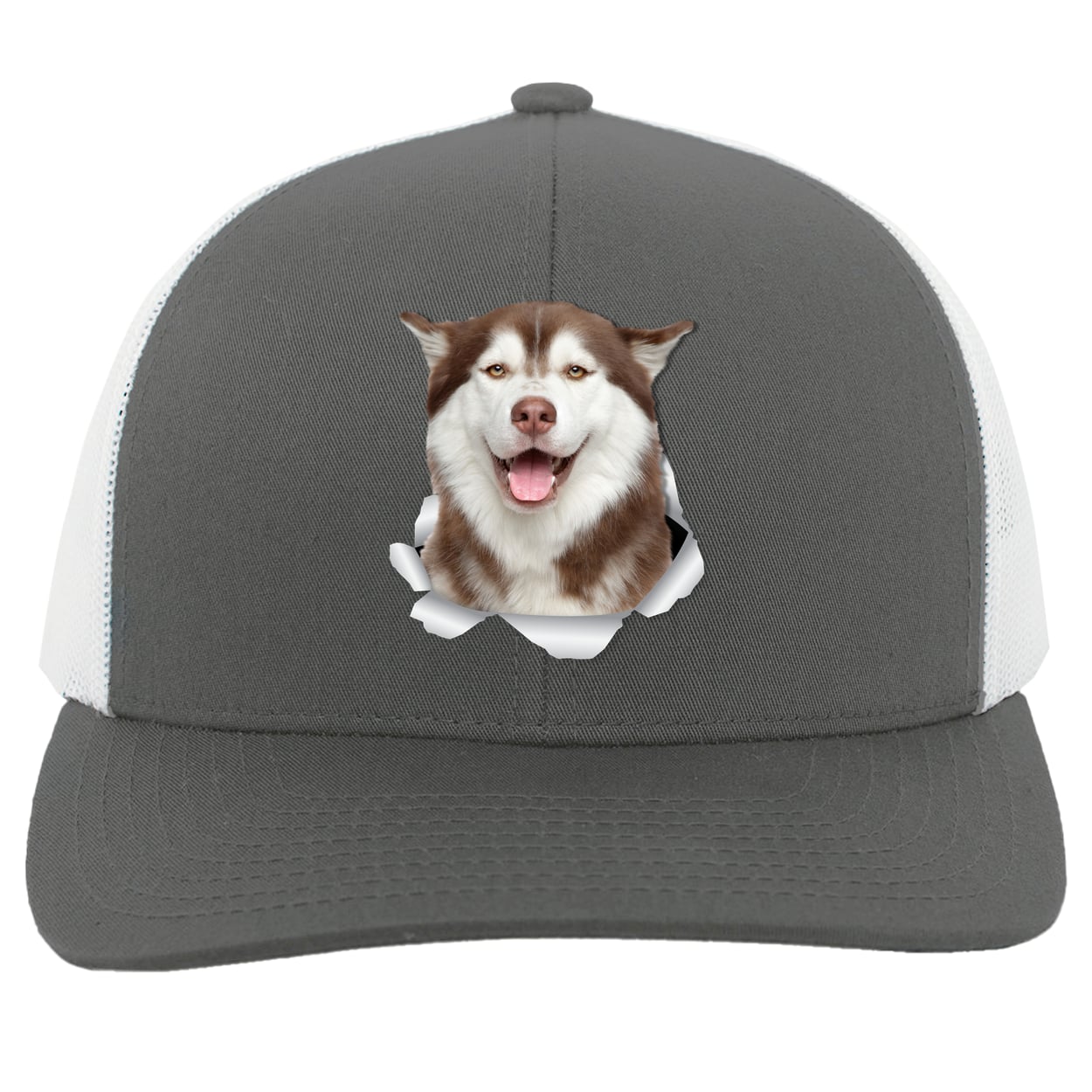 104C Trucker Snap Back - Graphite/White