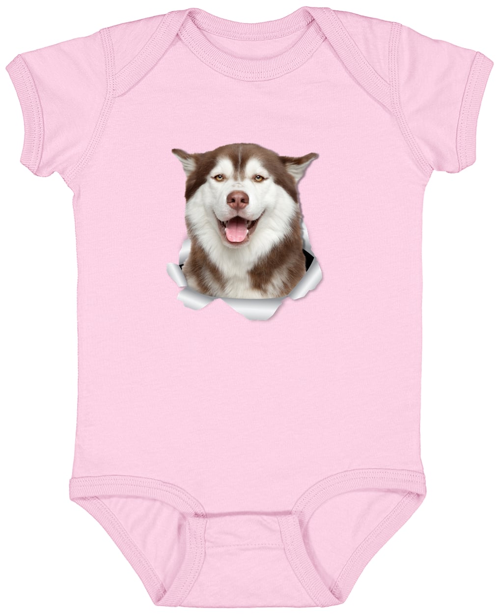4424 Infant Fine Jersey Bodysuit - Pink