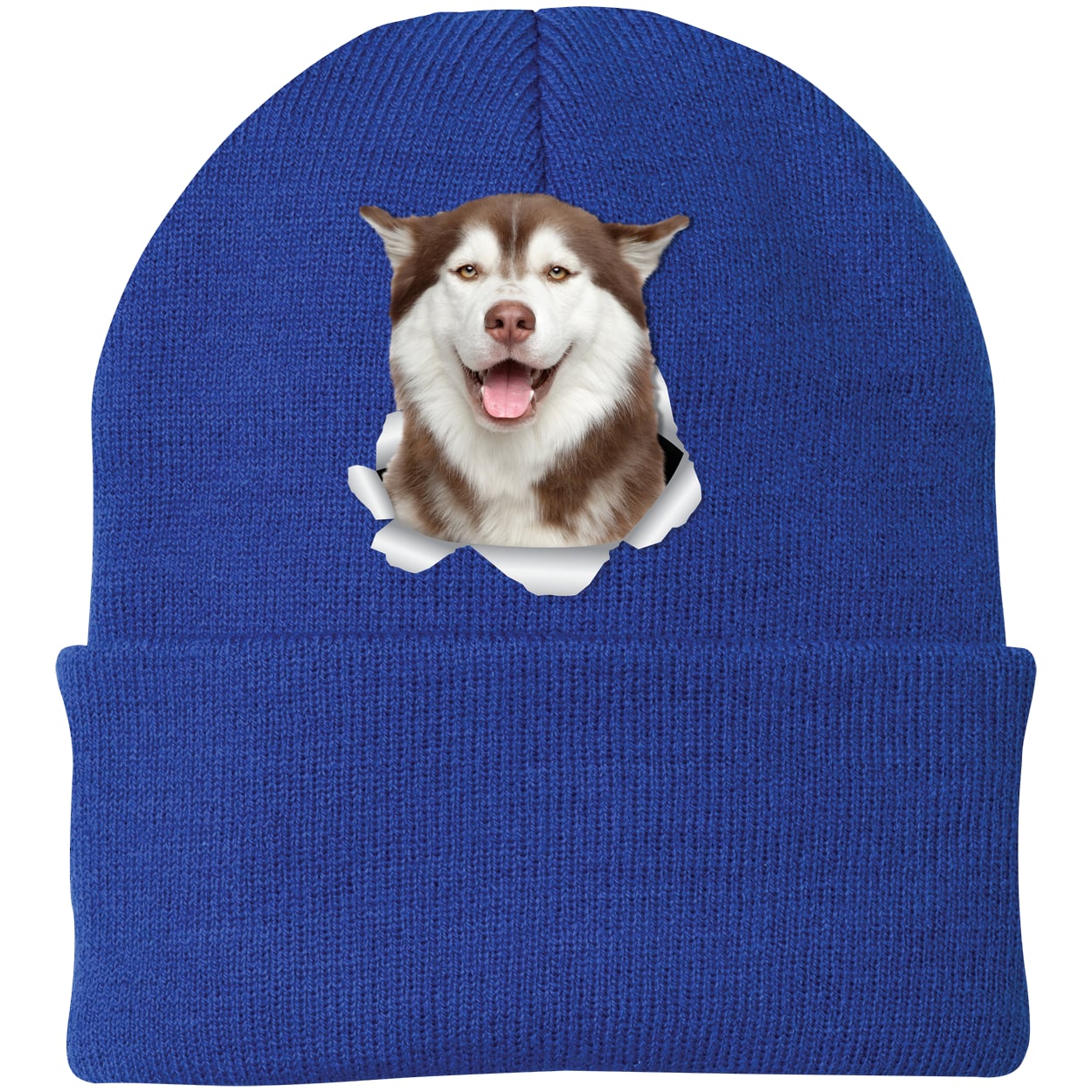 CP90 Port & Company Knit Beanie - Athletic Royal