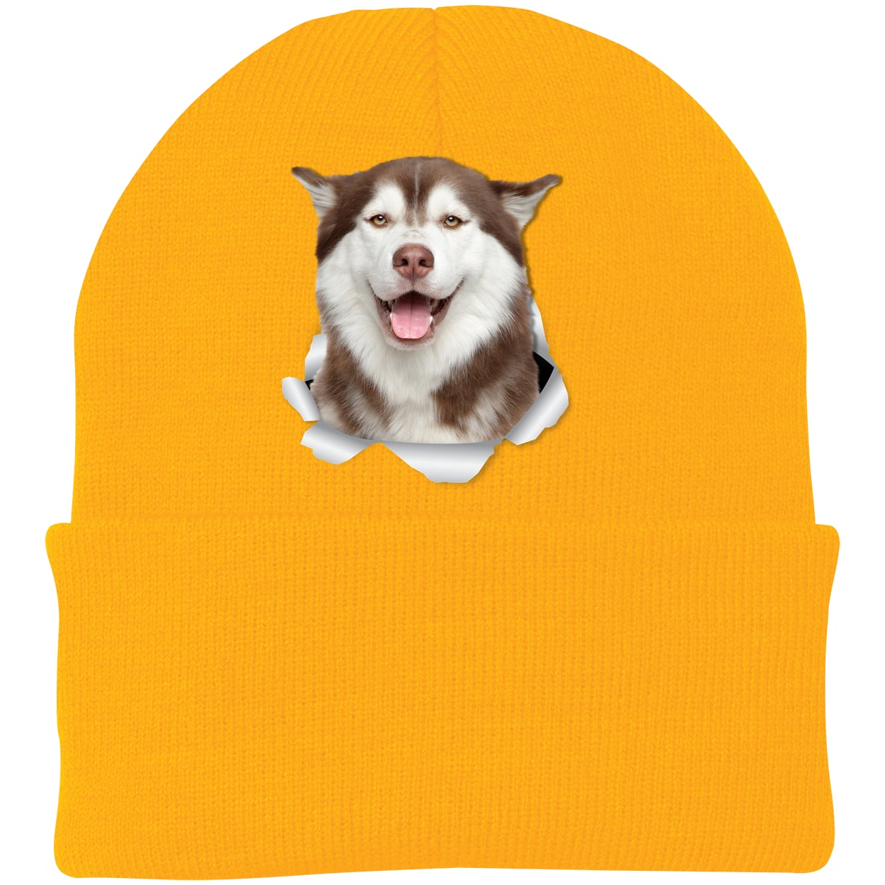 CP90 Port & Company Knit Beanie - Athletic Gold