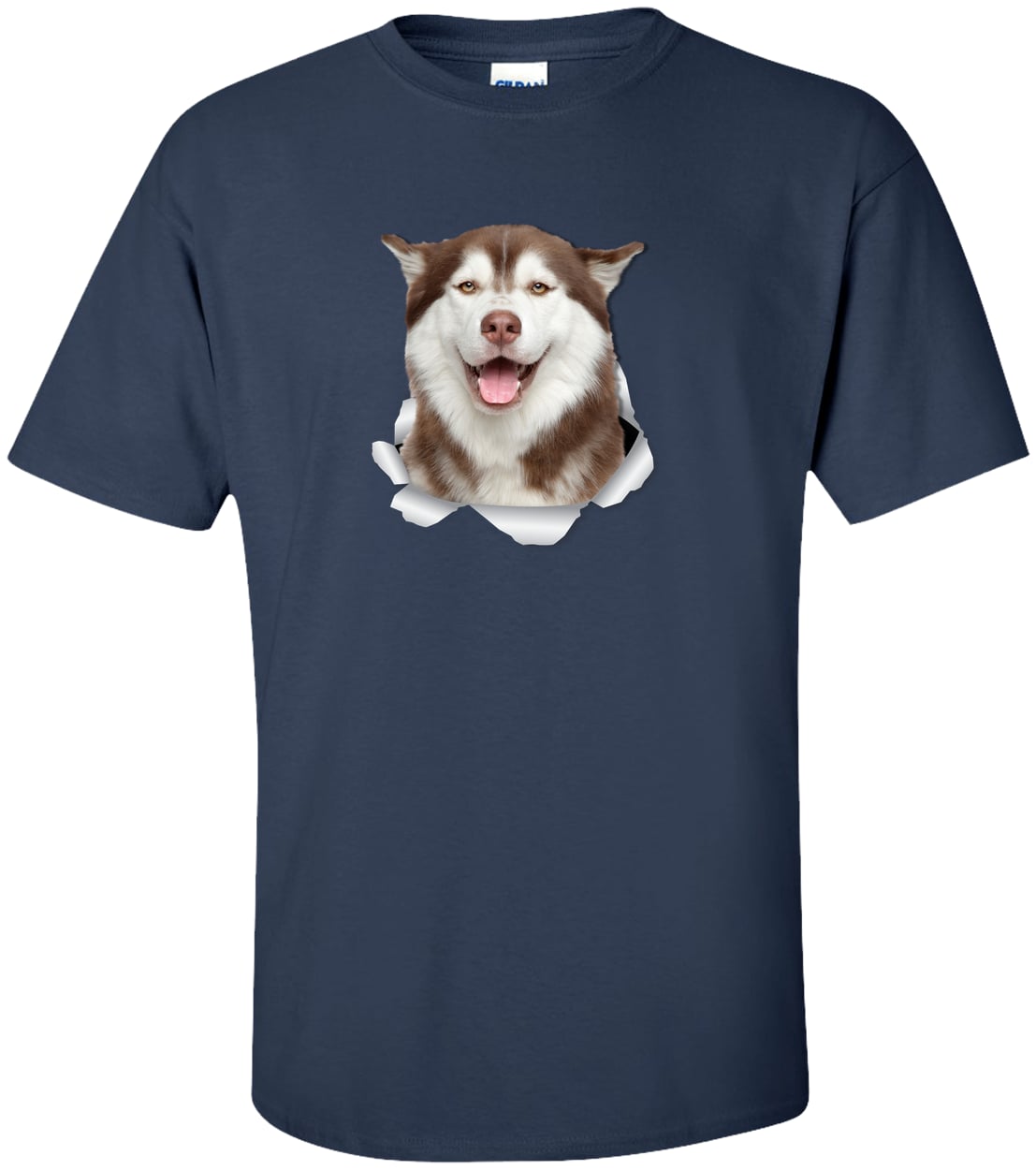 G200T Gildan Mens Tall Ultra Cotton Tee - Navy